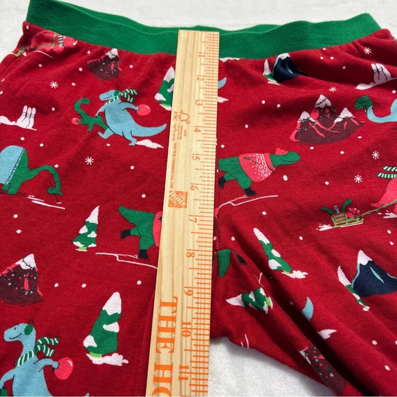 WONDERSHOP Womens Dinosaur Christmas Pajamas Red Size Small - Picture 11 of 12